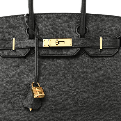 Hermes Epsom Birkin 30 Black 8 of 10