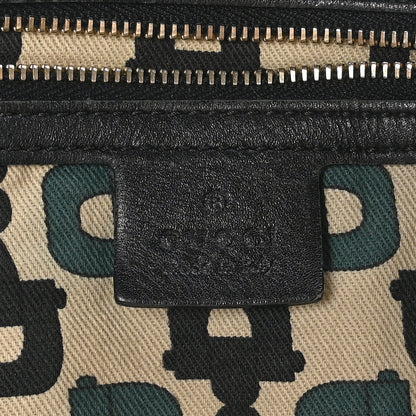 Gucci Guccissima Small Pelham Shoulder Bag Black 6 of 9