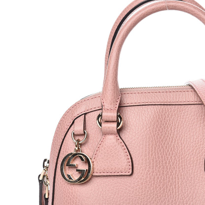 Gucci Dollar Calfskin Small GG Charm Dome Bag Soft Pink 9 of 11