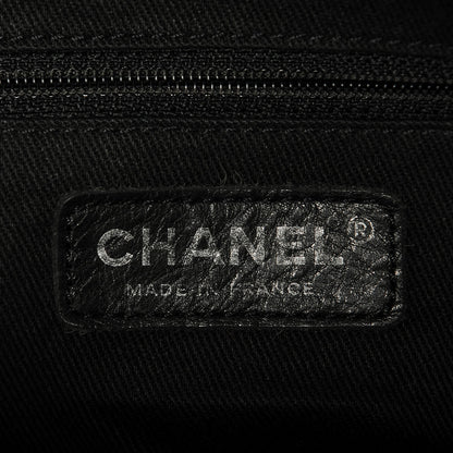Chanel Calfskin Large Diamond Stitch Tote Black 6 of 7