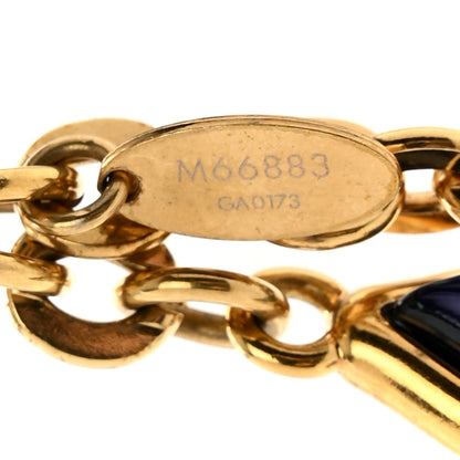 Louis Vuitton Mosaique Bag Charm Blue 4 of 6