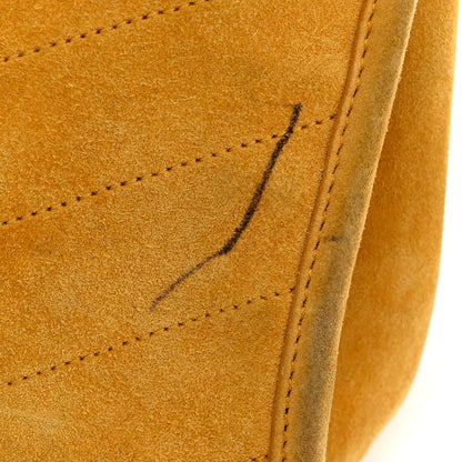 Saint Laurent Suede Monogram Medium Niki Chain Satchel Cheddar 11 of 15
