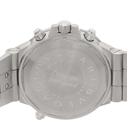 Bulgari Stainless Steel 40mm Diagono Professional GMT Automatic Watch 4 of 4