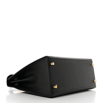 Hermes Epsom Kelly Sellier 28 Black 4 of 11