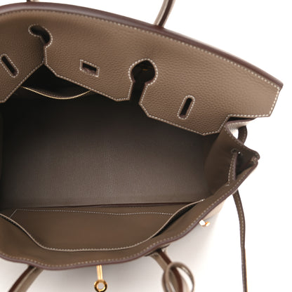 Hermes Togo Birkin 35 Etoupe 4 of 9