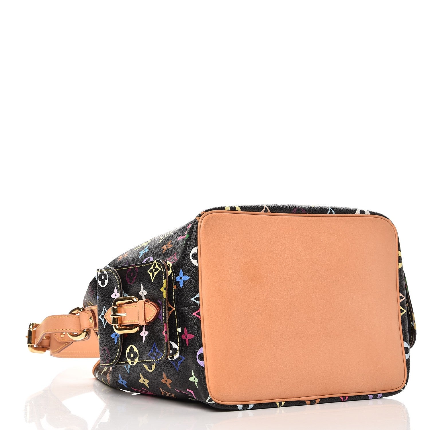 Louis Vuitton Monogram Multicolor Petit Noe Black 4 of 10