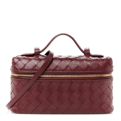Bottega Veneta Nappa Intrecciato Bang Bang Vanity Case Barolo 1 of 10