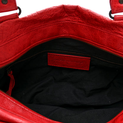 Balenciaga Agneau Classic Hardware Twiggy Rouge Coquelicot 7 of 11