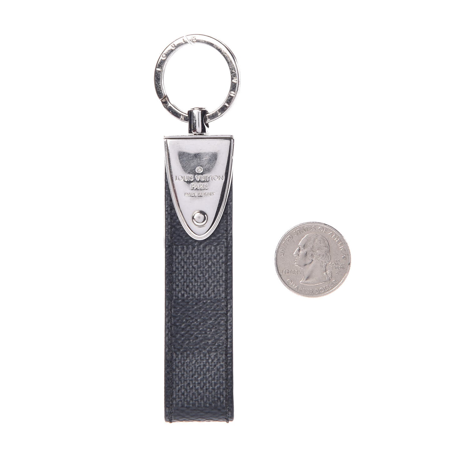 Damier Graphite Dragonne LV Key Holder