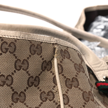 Gucci Monogram Large Princy Tote Off White 19 of 22