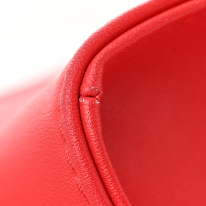 Telfar Vegan Leather Small Shopping Bag Red 10 of 10