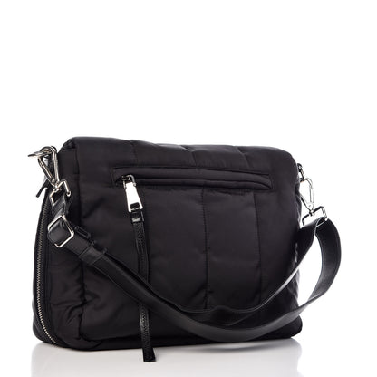 Prada Tessuto Nylon Bomber Messenger Black 3 of 10