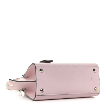 Fendi Vitello Dolce Plexiglass Flowerland Studded Mini 3Jours Tote Peonia Multicolor 4 of 12