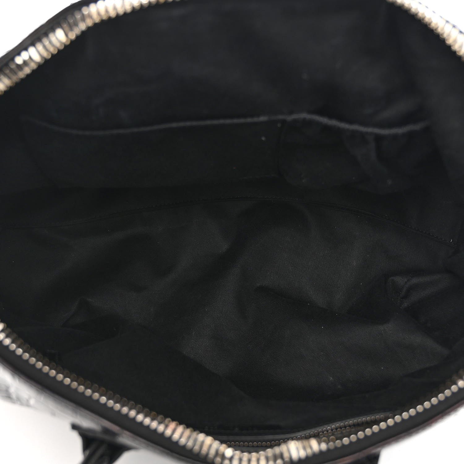 Givenchy Calfskin Crocodile Embossed Large Antigona Black 5 of 17