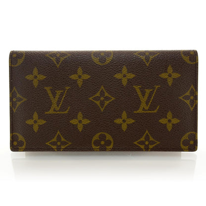 Louis Vuitton Monogram Simple Checkbook Holder Wallet 1 of 8
