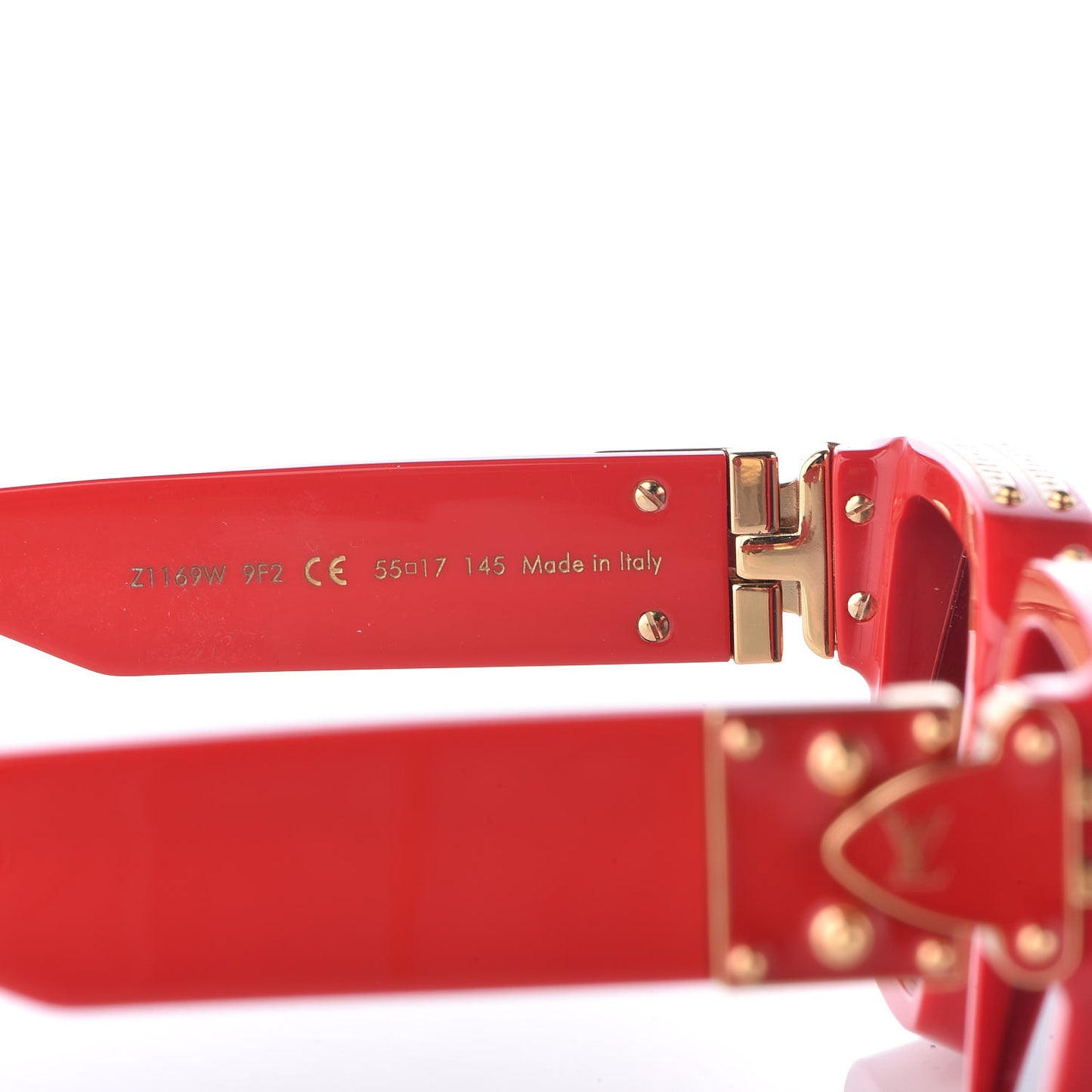 Acetate 1.1 Millionaires Z1169W Sunglasses Red