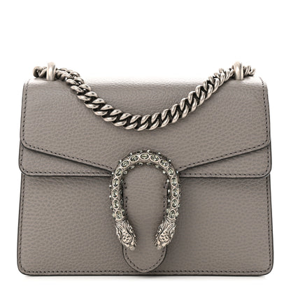 Gucci Calfskin Mini Dionysus Shoulder Bag Dusty Grey 1 of 11