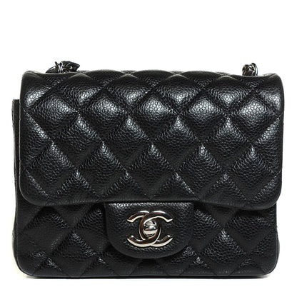 Chanel Caviar Quilted Mini Square Flap Black 1 of 9