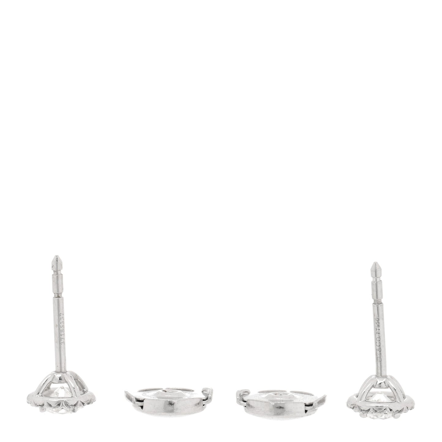 Platinum Diamond .50ctw Soleste Earrings