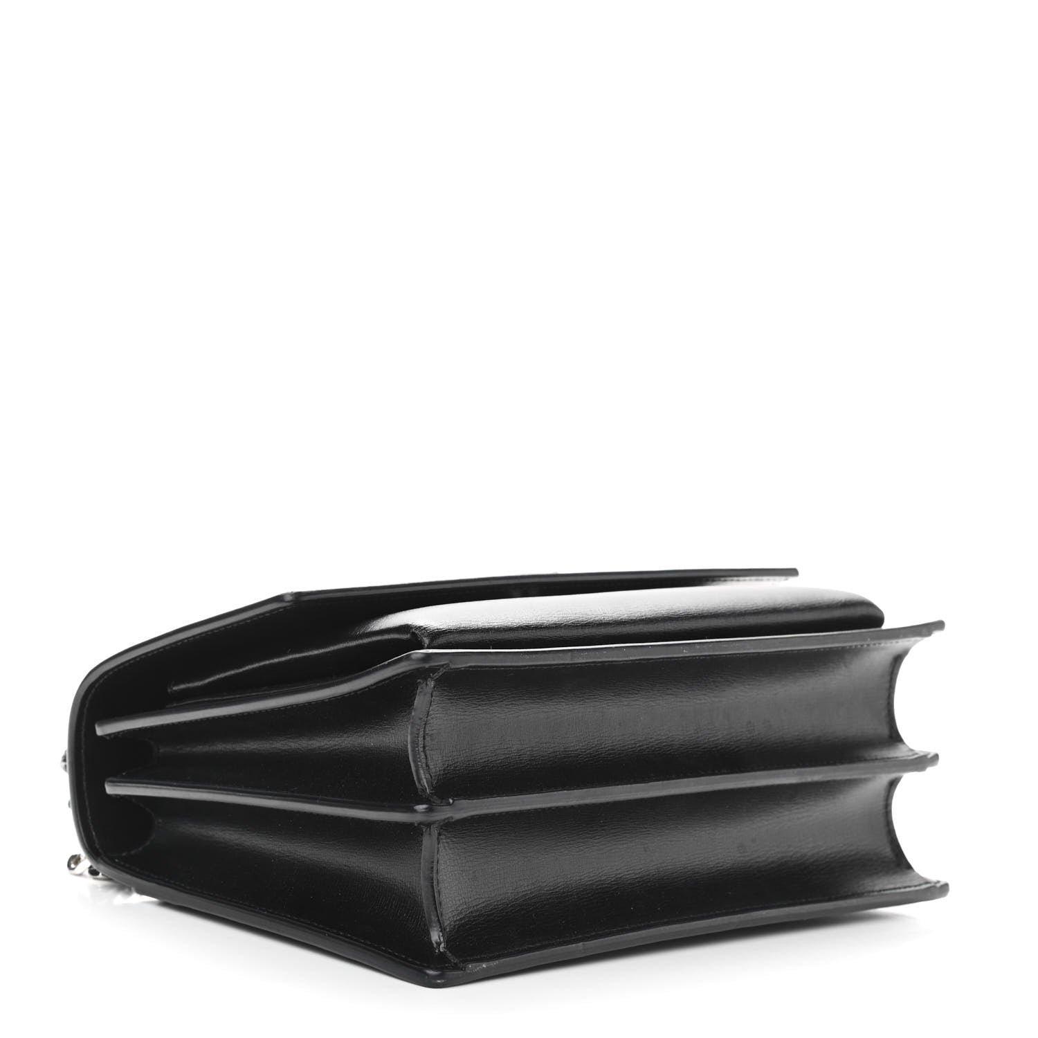 Saint Laurent Calfskin Medium Monogram Sunset Black 4 of 9