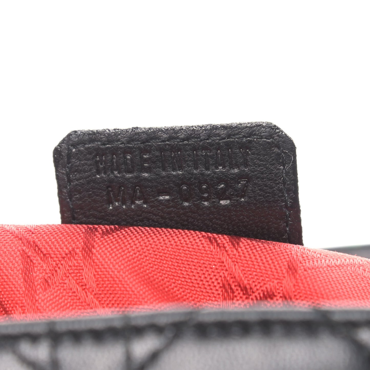 Lambskin Cannage Medium Lady Dior Black