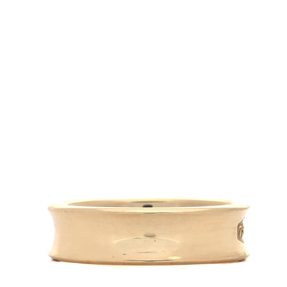 Tiffany 18K Yellow Gold 1837 Band Ring 56 7.5 3 of 4