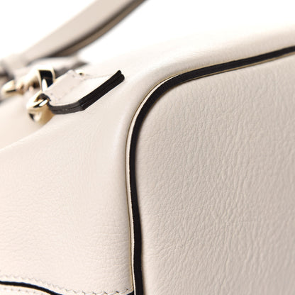 Chloe Suede Calfskin Small Faye Backpack Off White 10 of 12