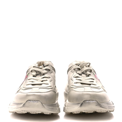 Gucci X PABLO DELCIELO Apollo Calfskin Strawberry Print Womens Rhyton Sneakers 41 Ivoire 2 of 10