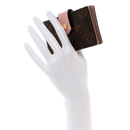 Louis Vuitton Monogram Gusset Card Holder Rose Ballerine 2 of 6
