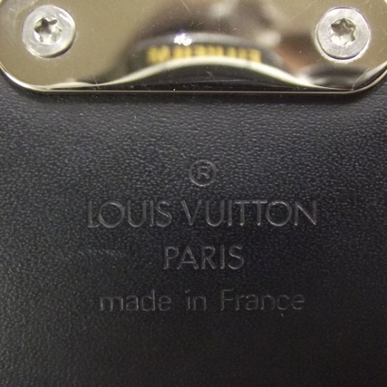 Louis Vuitton Vernis Glace Anouchka PM Wallet Black 7 of 9
