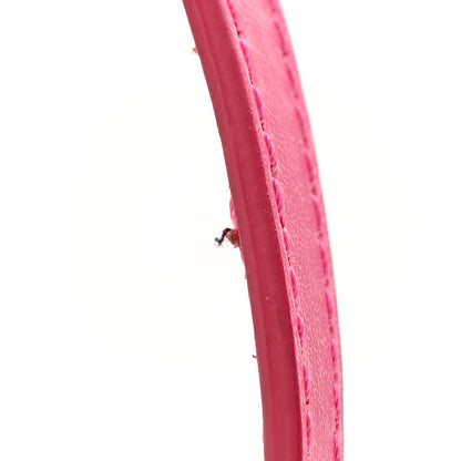 Givenchy Box Calfskin Mini Cut Out Shoulder Bag Neon Pink 18 of 18
