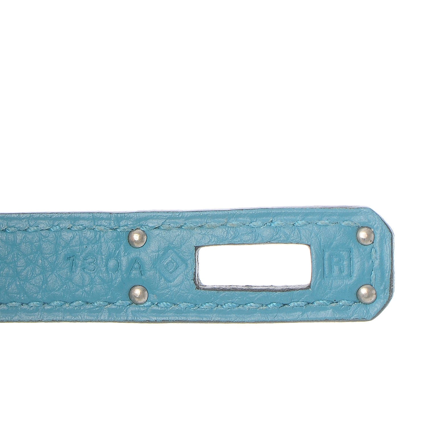 Hermes Togo Birkin 25 Turquoise 16 of 31