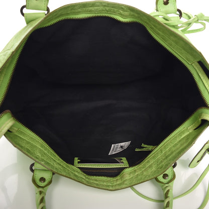 Balenciaga Agneau Classic Hardware City Lime Green 6 of 8