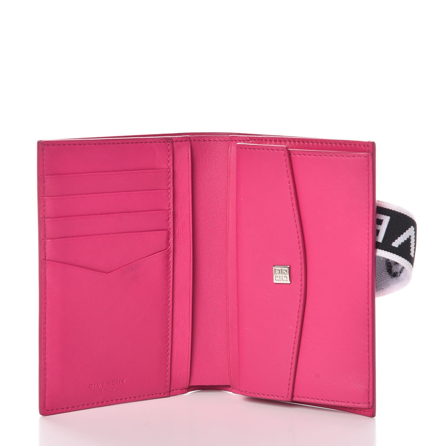 Givenchy Calfskin Urban Medium Logo Flap Wallet Cyclamen 5 of 7