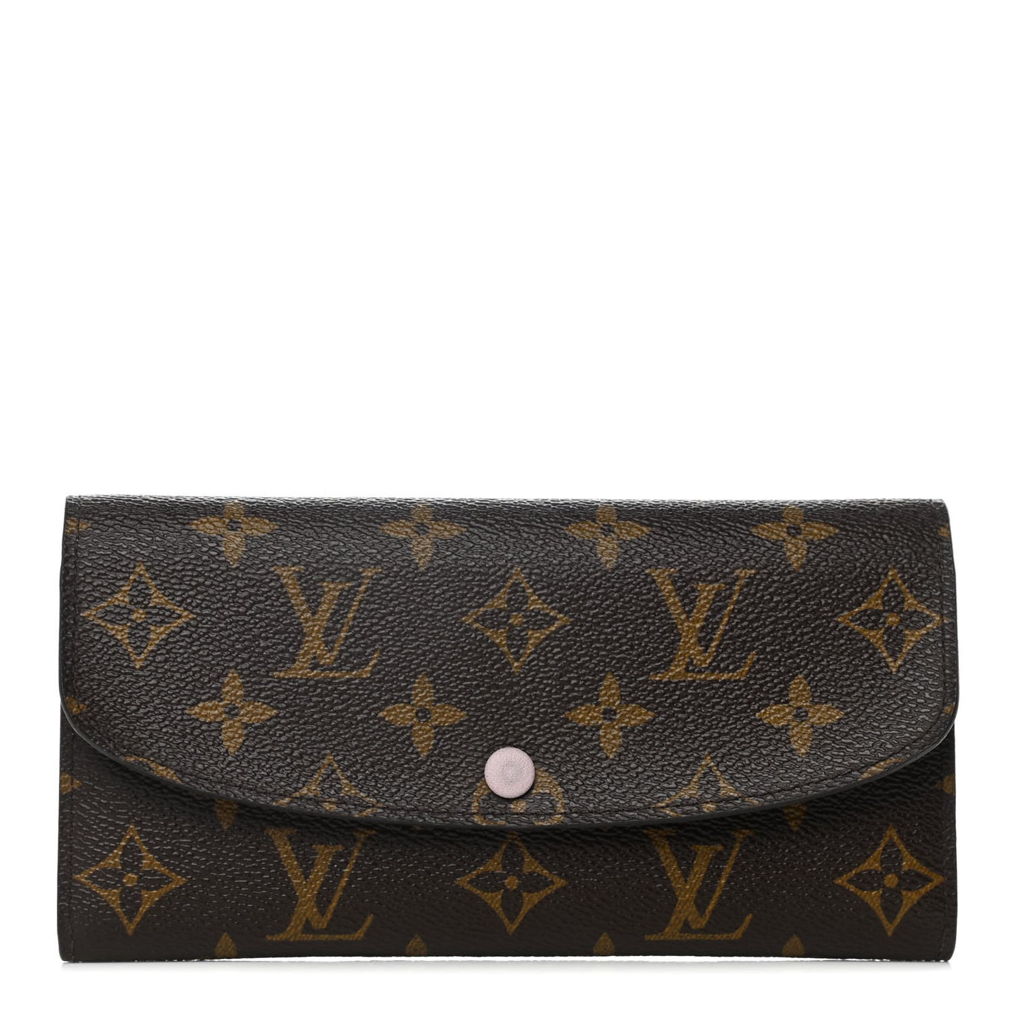 Monogram Emilie Wallet Rose Ballerine