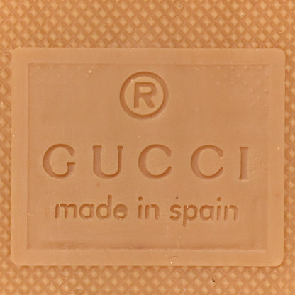 Gucci GG Supreme Monogram Bees Espadrille Flats 38 Beige Ebony Oro Black 7 of 11