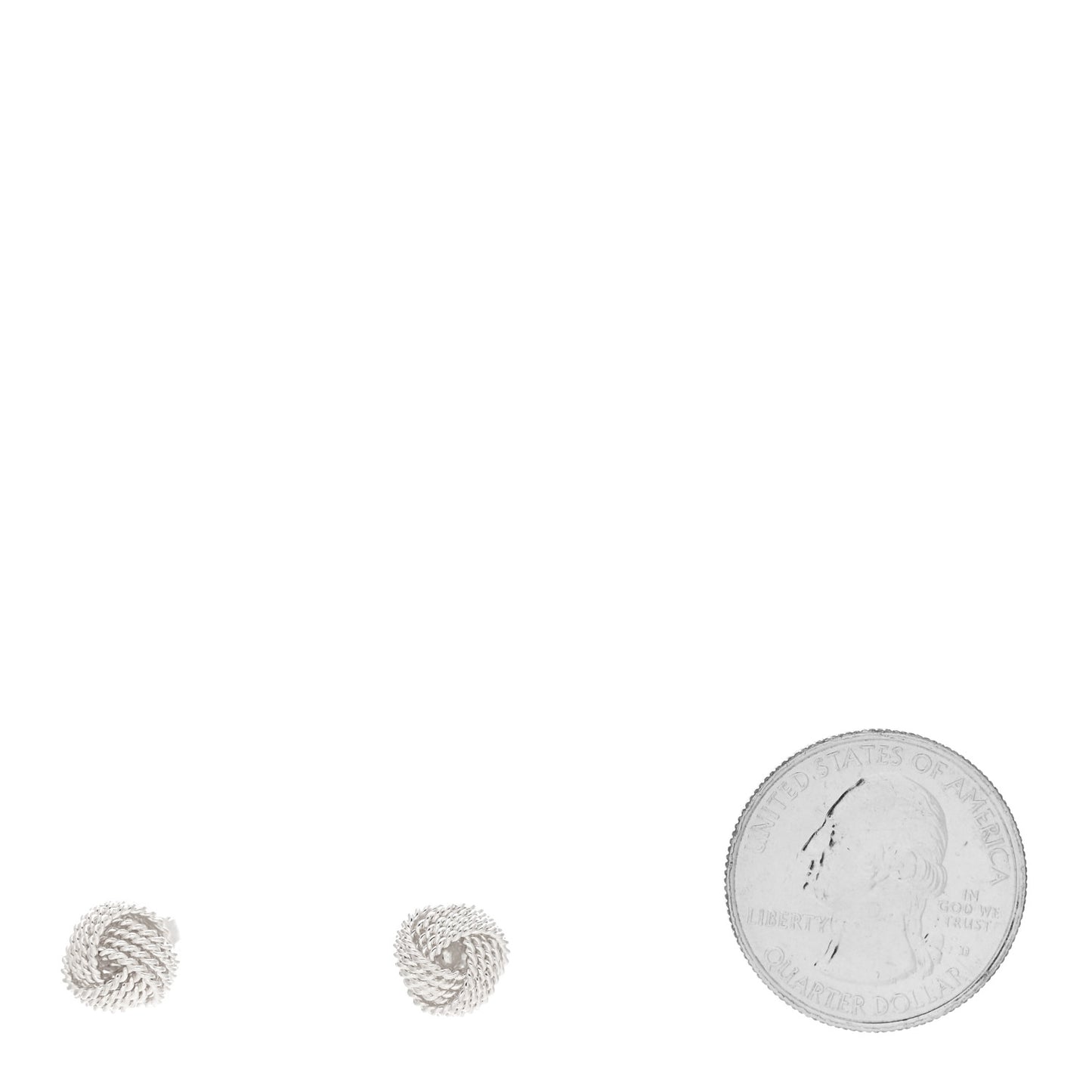 Sterling Silver Twist Knot Earrings
