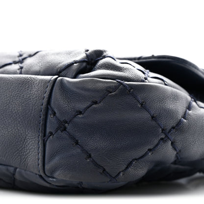 Chanel Calfskin Love Me Tender Flap Navy 10 of 11