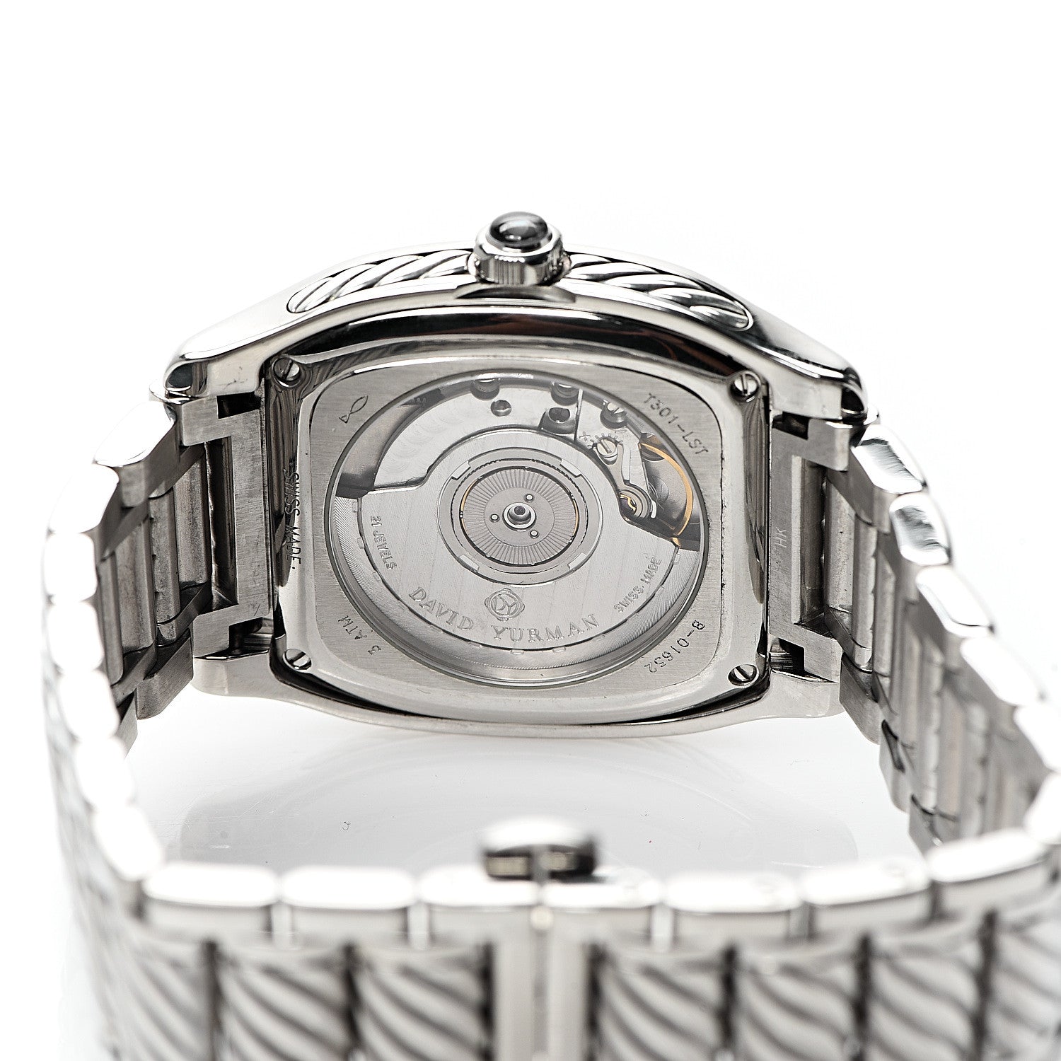 David Yurman Stainless Steel 35mm Thoroughbred Automatic Watch 3 of 4