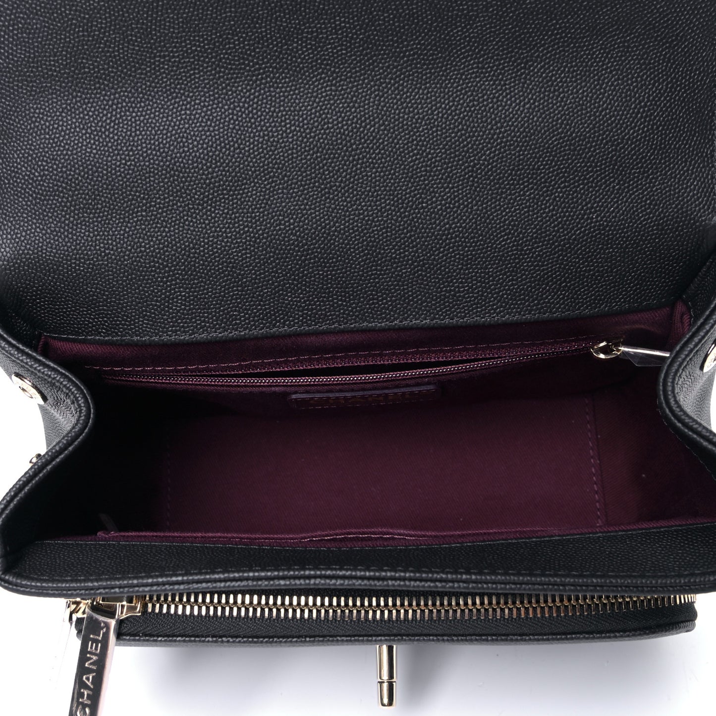 Caviar Quilted Medium Business Affinity Flap Black