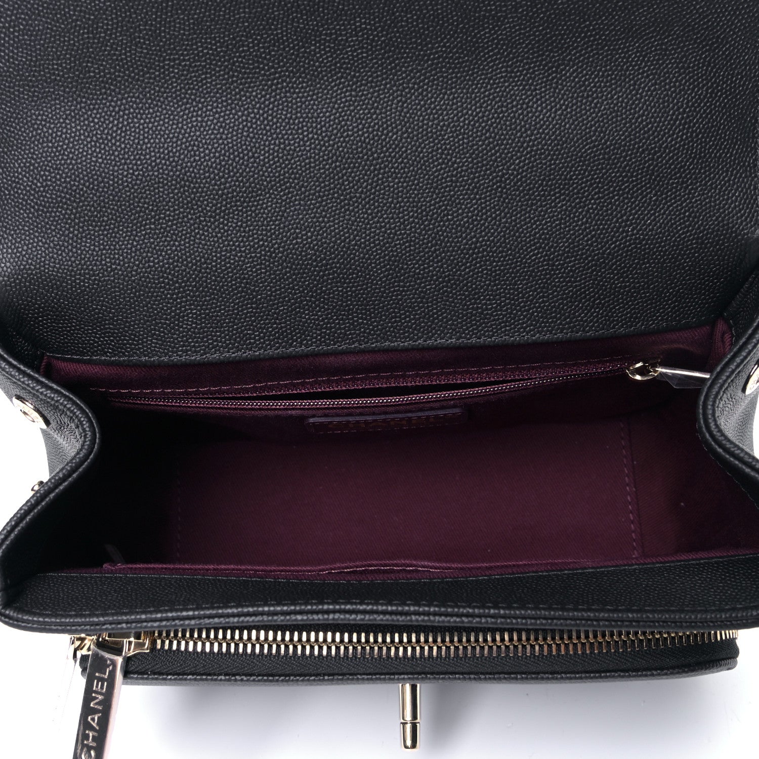 Chanel Caviar Quilted Medium Business Affinity Flap Black 4 of 5
