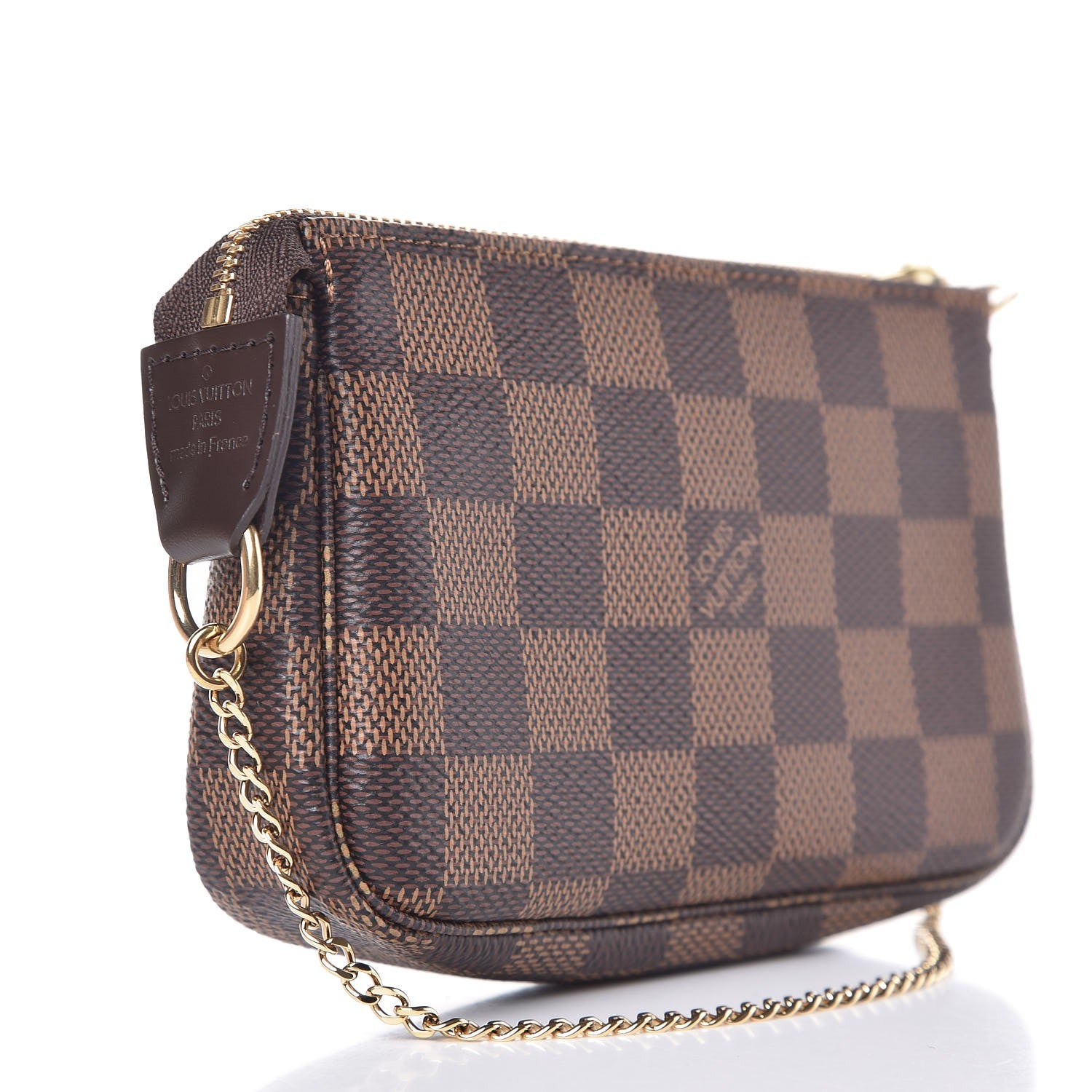 Louis Vuitton Damier Ebene Mini Pochette Accessories 3 of 8