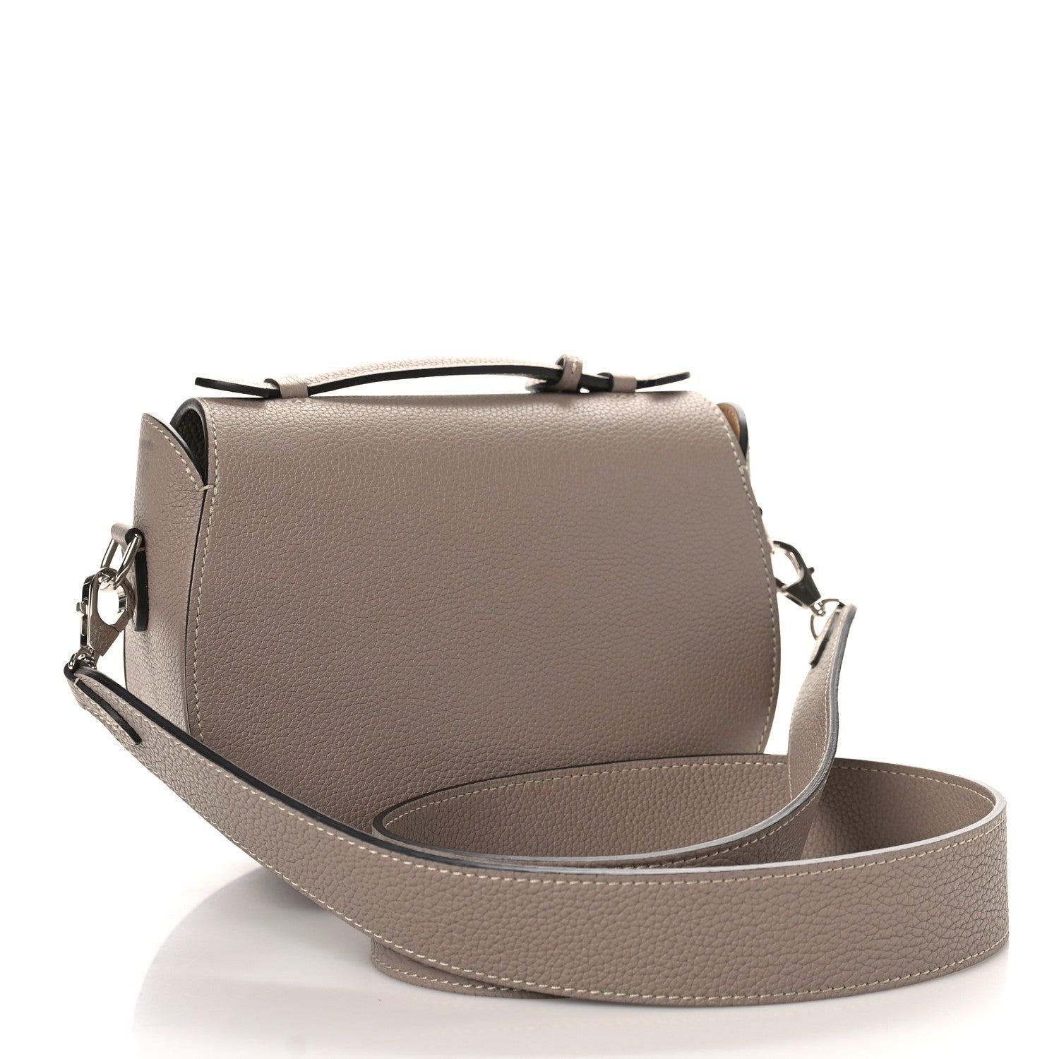 Moynat Taurillon Blush Flori PM Tourterelle 4 of 10