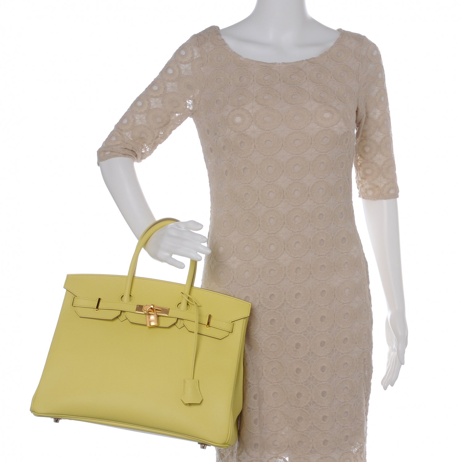 Hermes Epsom Birkin 35 Soufre Sulfur 2 of 11