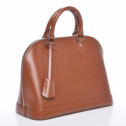 Louis Vuitton Epi Alma PM Cacao 3 of 9