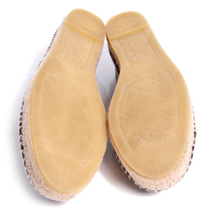 Chanel Lambskin Espadrilles Black 41 4 of 7