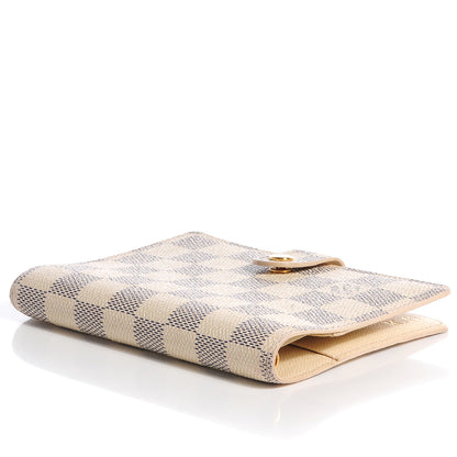 Louis Vuitton Damier Azur Small Ring Agenda Cover 4 of 8