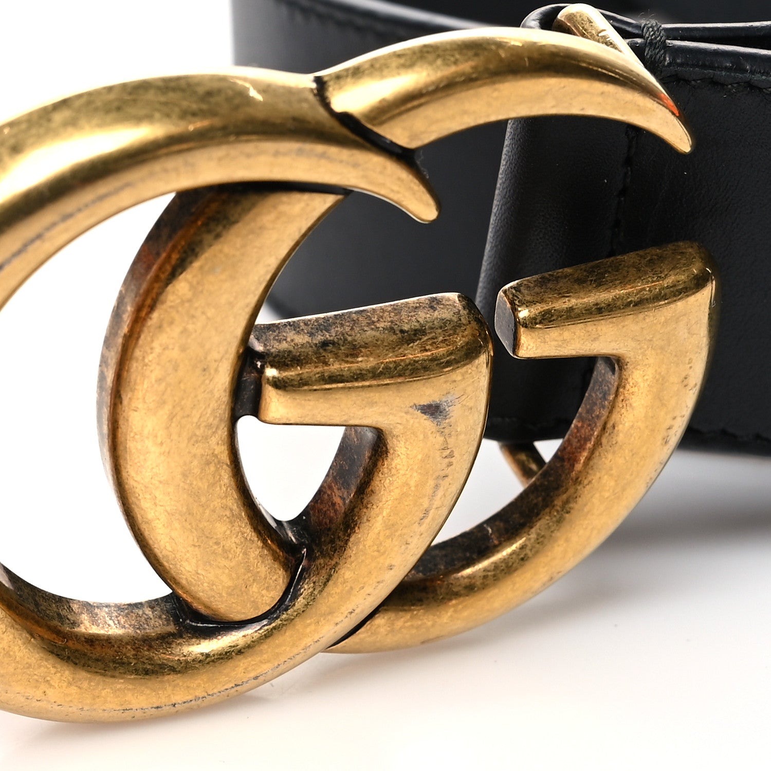 Gucci Calfskin Double G 40mm Belt 70 28 Black 7 of 7