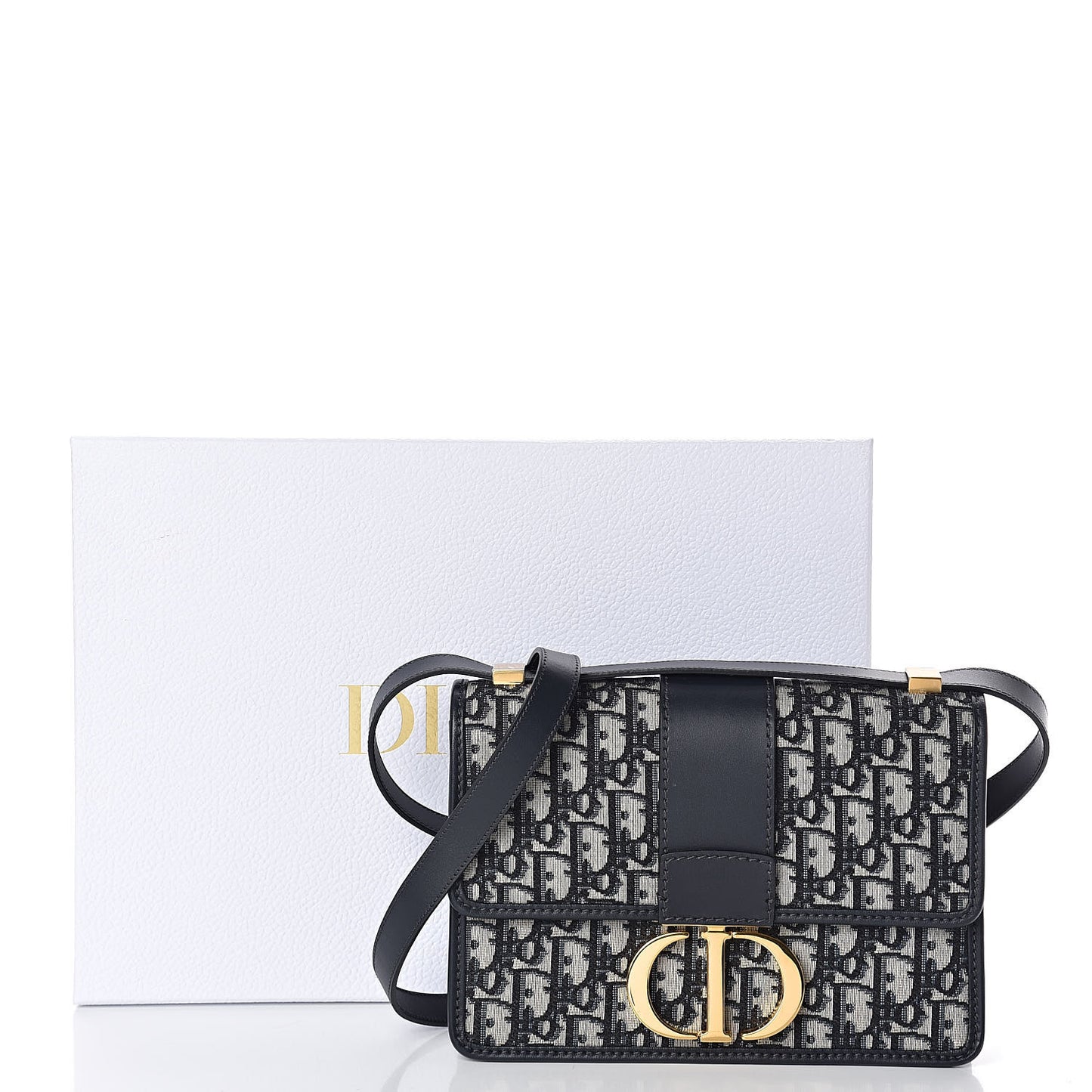 Oblique 30 Montaigne Flap Bag Blue