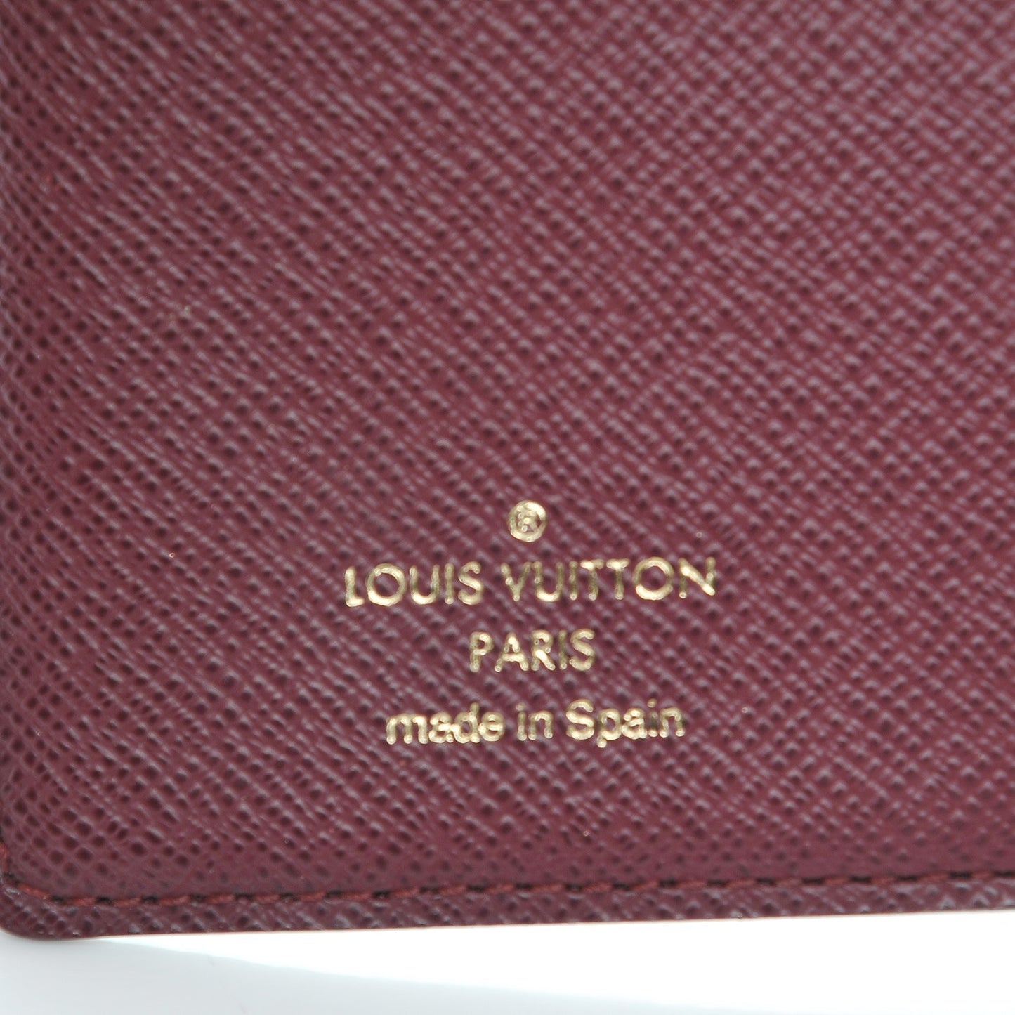Damier Ebene Valise Small Ring Agenda Cover